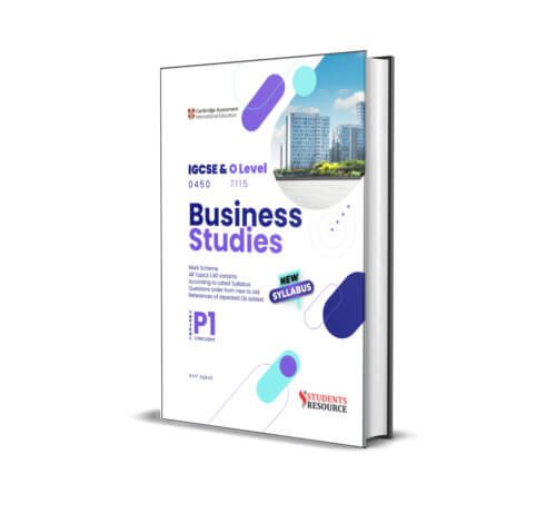 IGCSE 0450 & OL 7115 Business Studies P1 Topical | 2018-2023 | Asif Iqbal