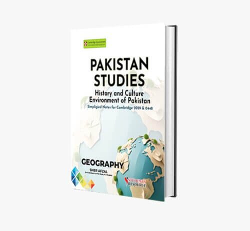 OL 2059 Pakistan Studies History & Geography Notes | Sher Afzal