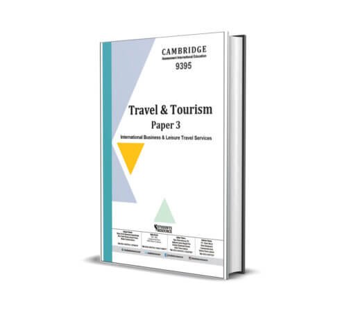 A Level Travel and Tourism 9395 Paper 3 | 2020-2024 | Ring Bind | Mark Scheme