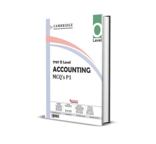 O Level Accounting 7707 Paper-1 MCQs Yearly | 2020-2024 | Ring Bind