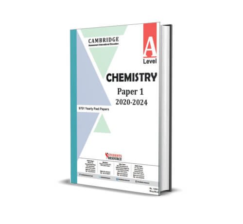 A Level Chemistry 9701 Paper 1 Yearly | 2020-2024 | Ring Bind | Answer Keys