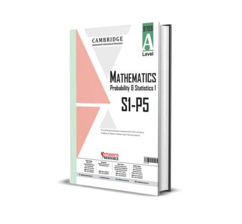 A Level Mathematics 9709 | S1-Yearly | 2020-2024 | Ring Bind | Mark Scheme