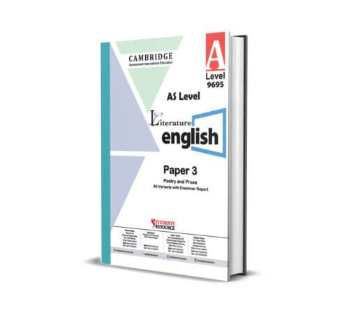 A Level English literature 9695 P3 | 2018-2023 | Ring Bind | Mark Scheme