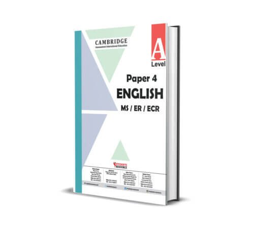 A Level English 9093 Paper 4 Yearly | 2020-2024 | Ring Bind | Mark Scheme