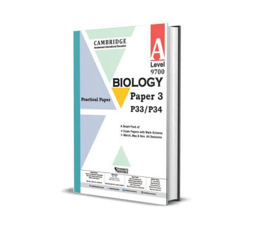 A Level Biology 9700 Paper 3 Yearly (V33-V34) | Ring Bind | Mark Scheme