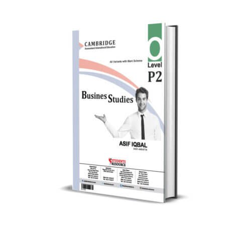 O Level Business Studies 7115 Paper-2 Yearly | 2020-2024 | Mark Scheme | Ring Bind