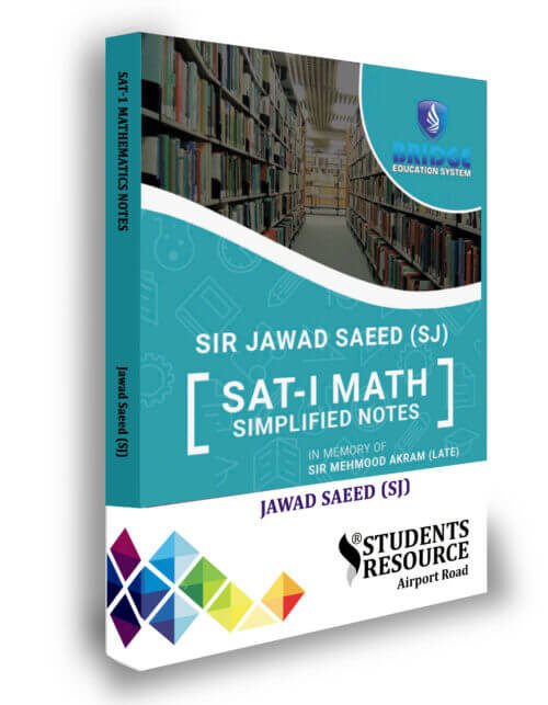 SAT-I Mathematics Notes (New SAT) | Jawad Saeed