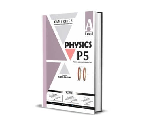 A Level Physics 9702 Paper 5 Yearly | 2020-2024 | Ring Bind | Mark Scheme