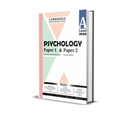 A Level Psychology 9990 Paper 1 and Paper 2 Yearly | 2020-2024 | Ring Bind | Mark Scheme