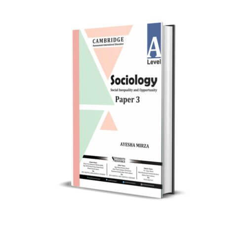 A Level Sociology 9699 Paper 3 Yearly | 2020-2024 | Ring Bind | Mark Scheme