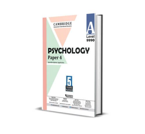 A Level Psychology 9990 Paper 4 Yearly | 2020-2024 | Ring Bind | Mark Scheme