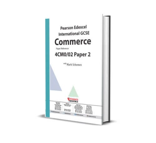 Pearson Edexcel GCSE | 4CM0/02 | Commerce Paper 2