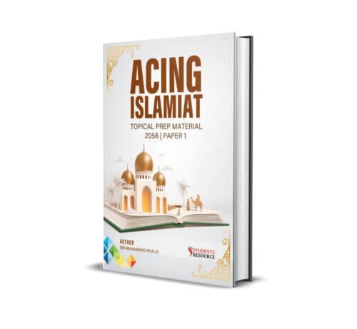 OL 2058 Acing Islamiyat Topical P1 | Muhammad Khalid